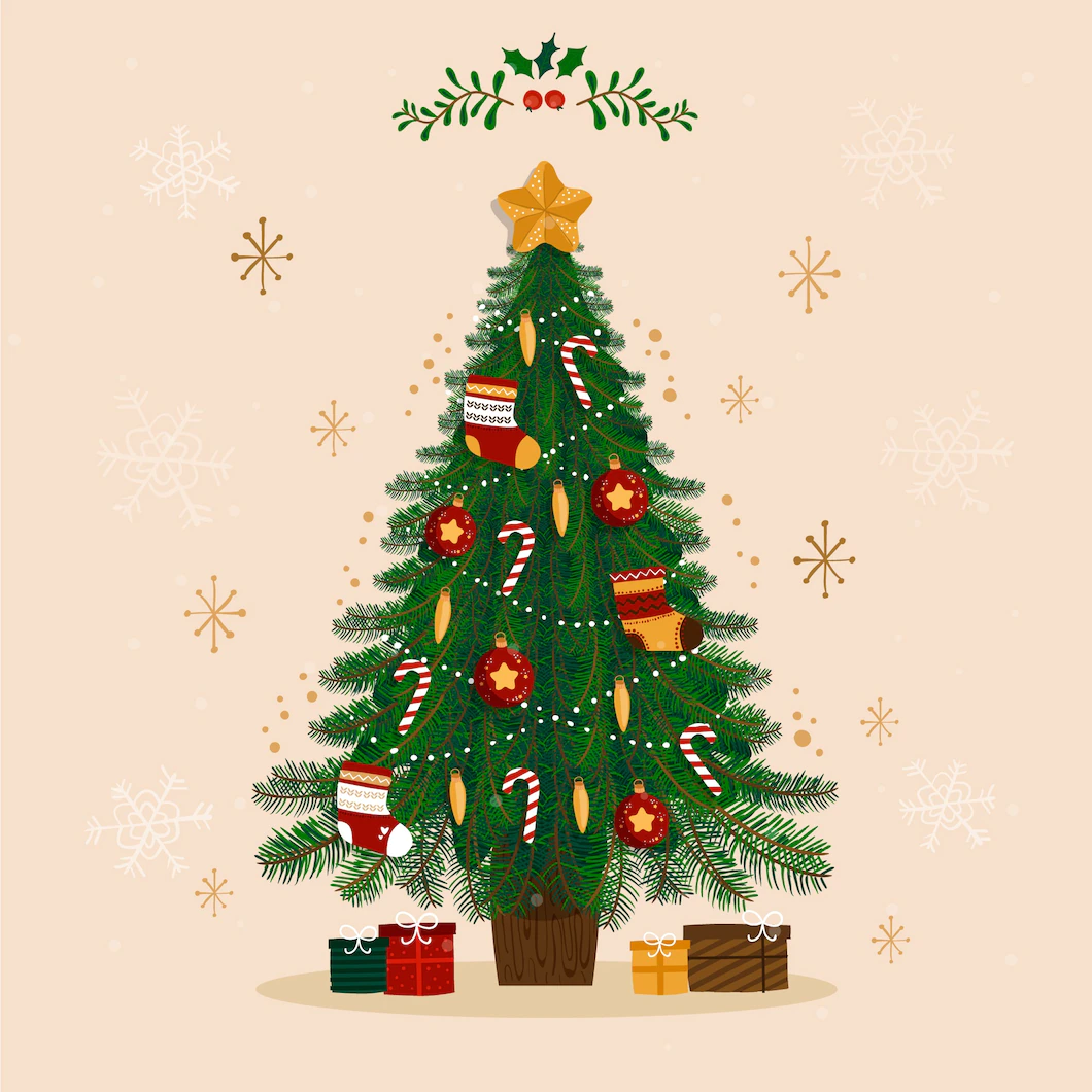 cute Christmas Tree wallpapers 0068