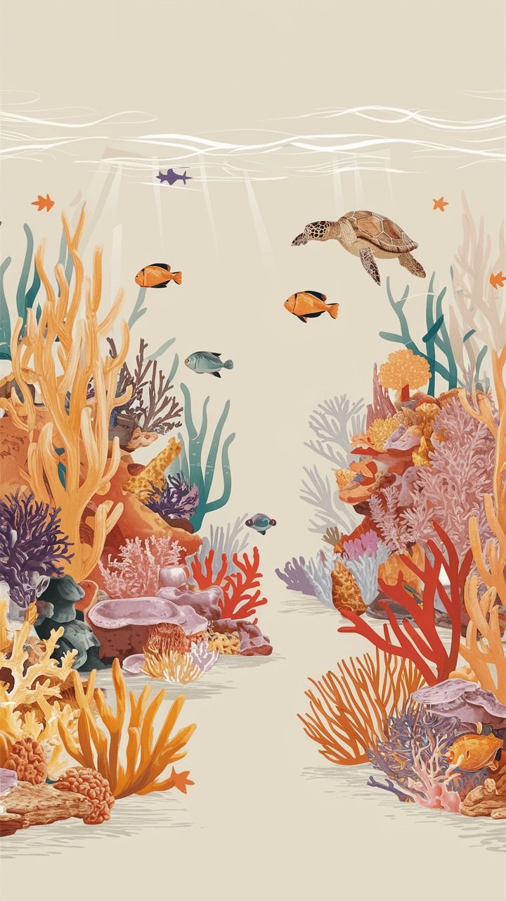 cute coral wallpapers for phones