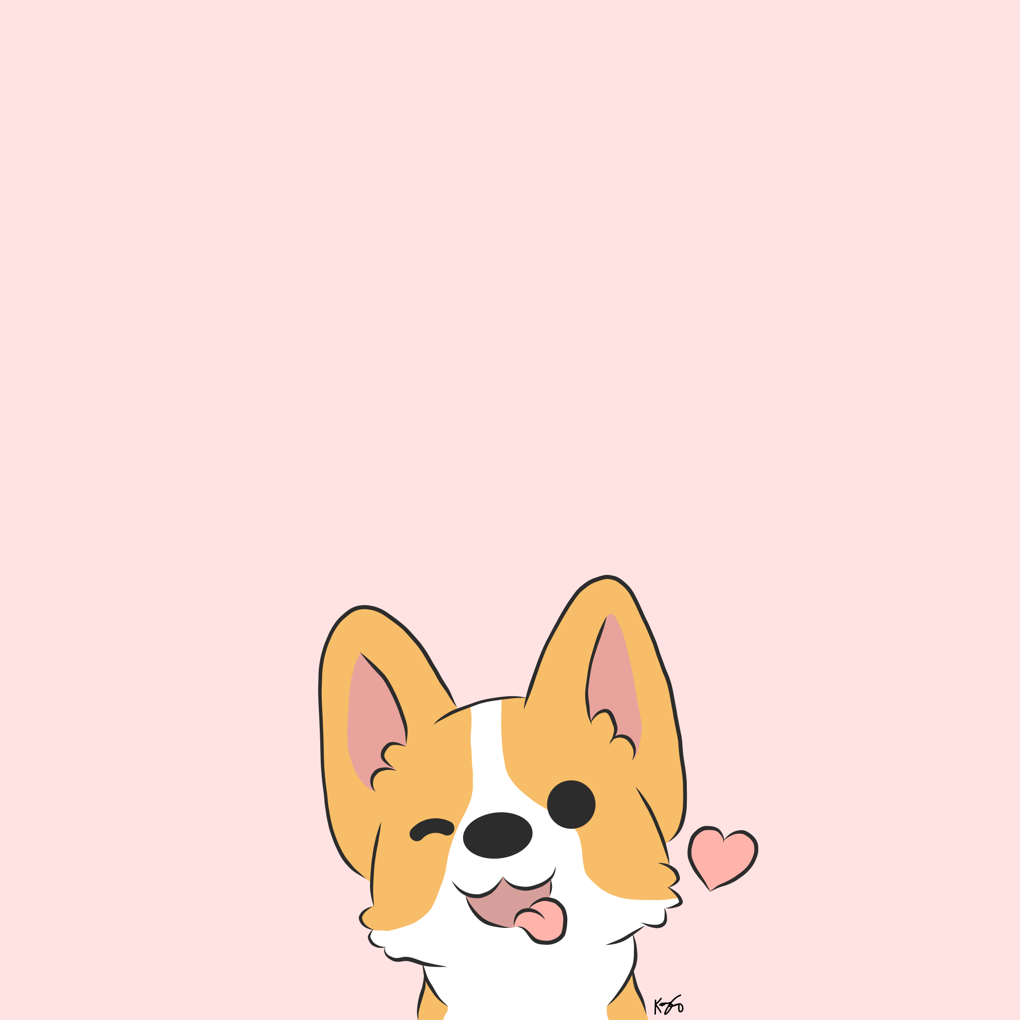 cute Corgi wallpapers 0075