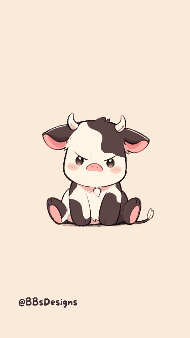 cute cow wallpapers for phone