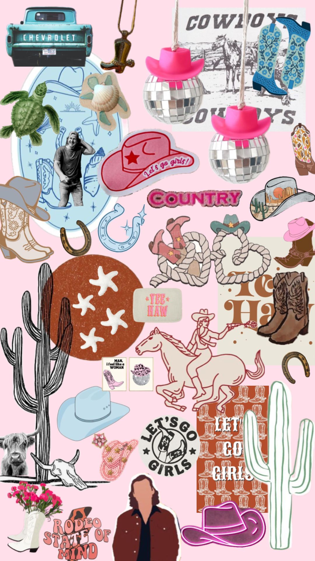 cute cowgirl wallpapers 0094