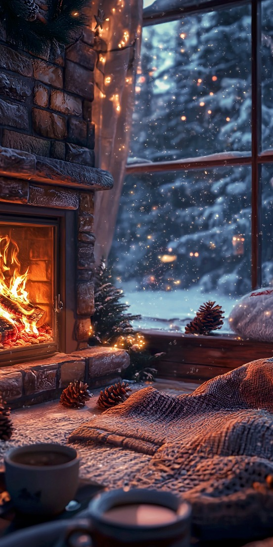 cute cozy Christmas wallpapers 0024