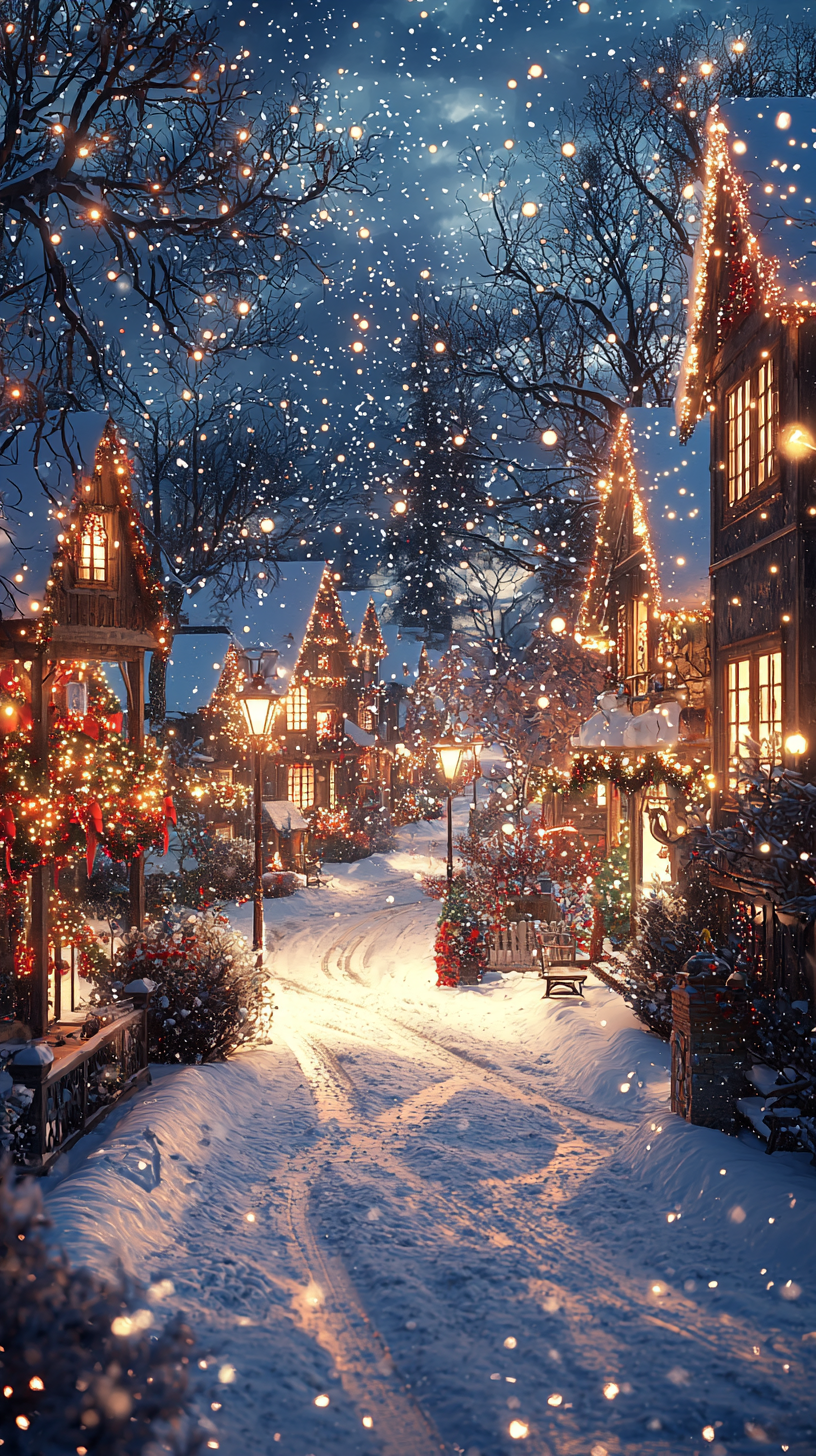 cute cozy Christmas wallpapers 0035