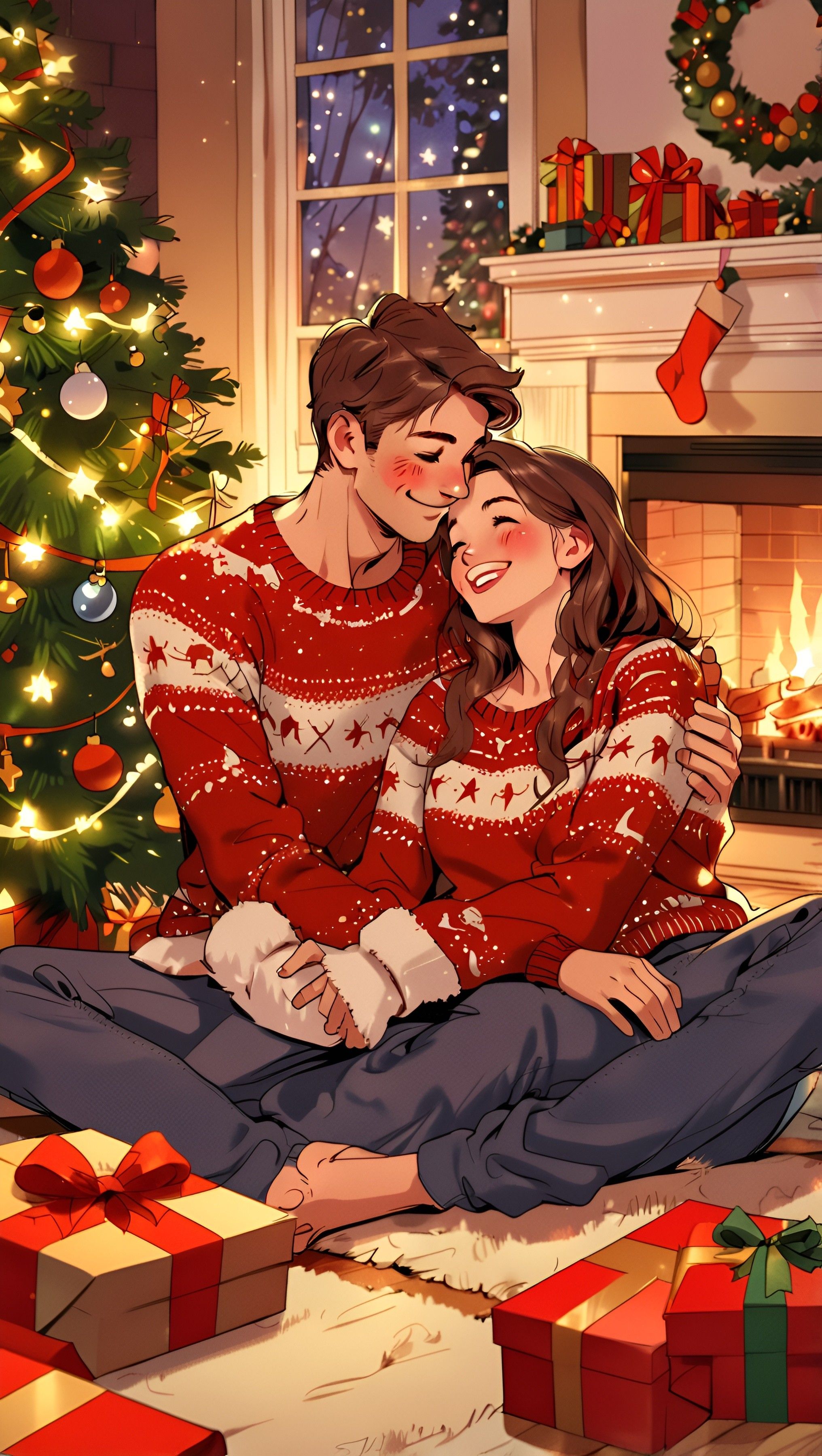 cute cozy Christmas wallpapers 0078