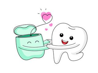 cute dental hygiene wallpaper 0019