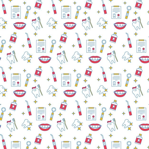 cute dental hygiene wallpaper 0075