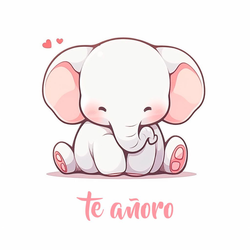 cute elephant illustrations for desktop backgrounds.