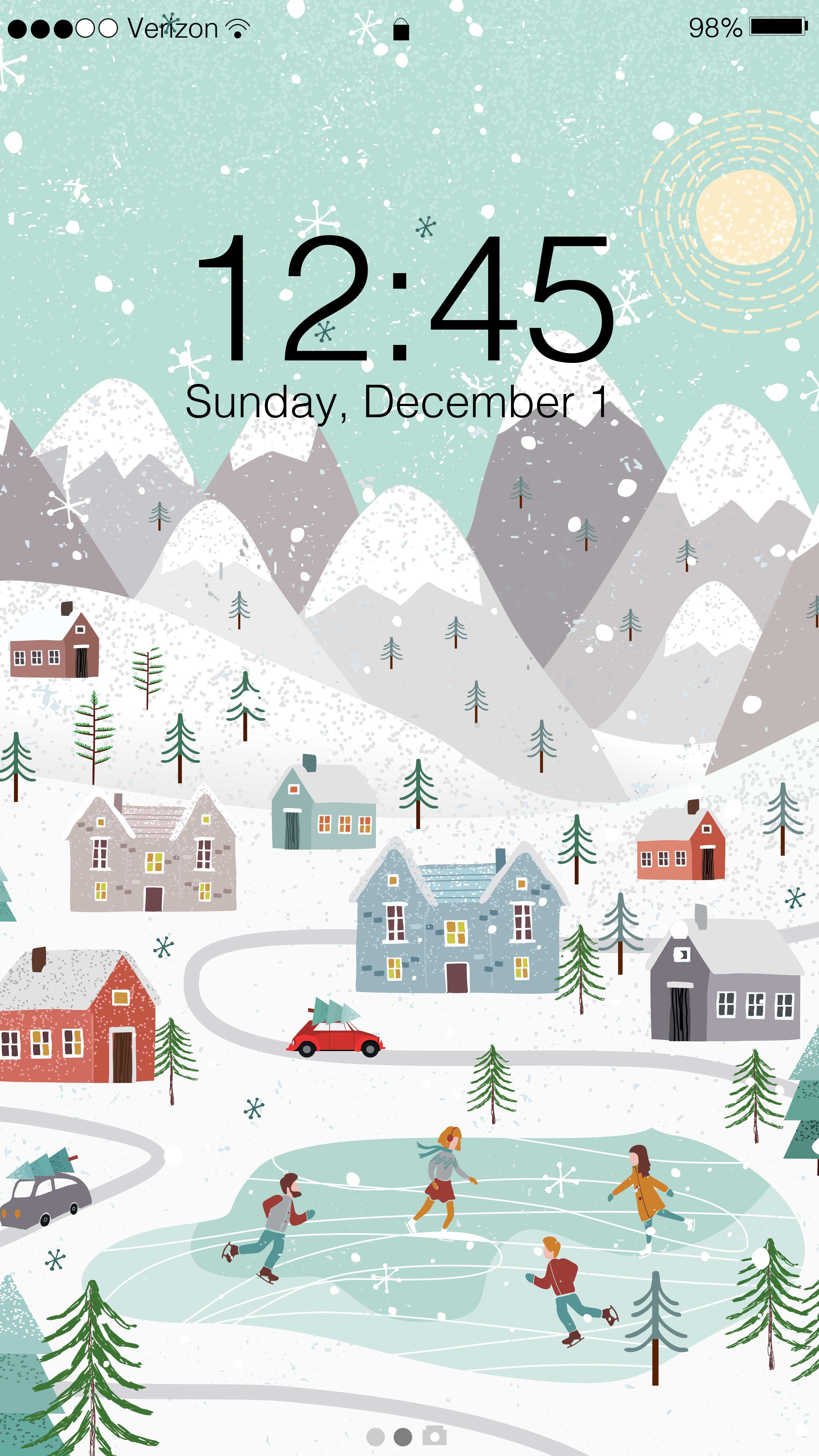 cute festive wallpapers 0033