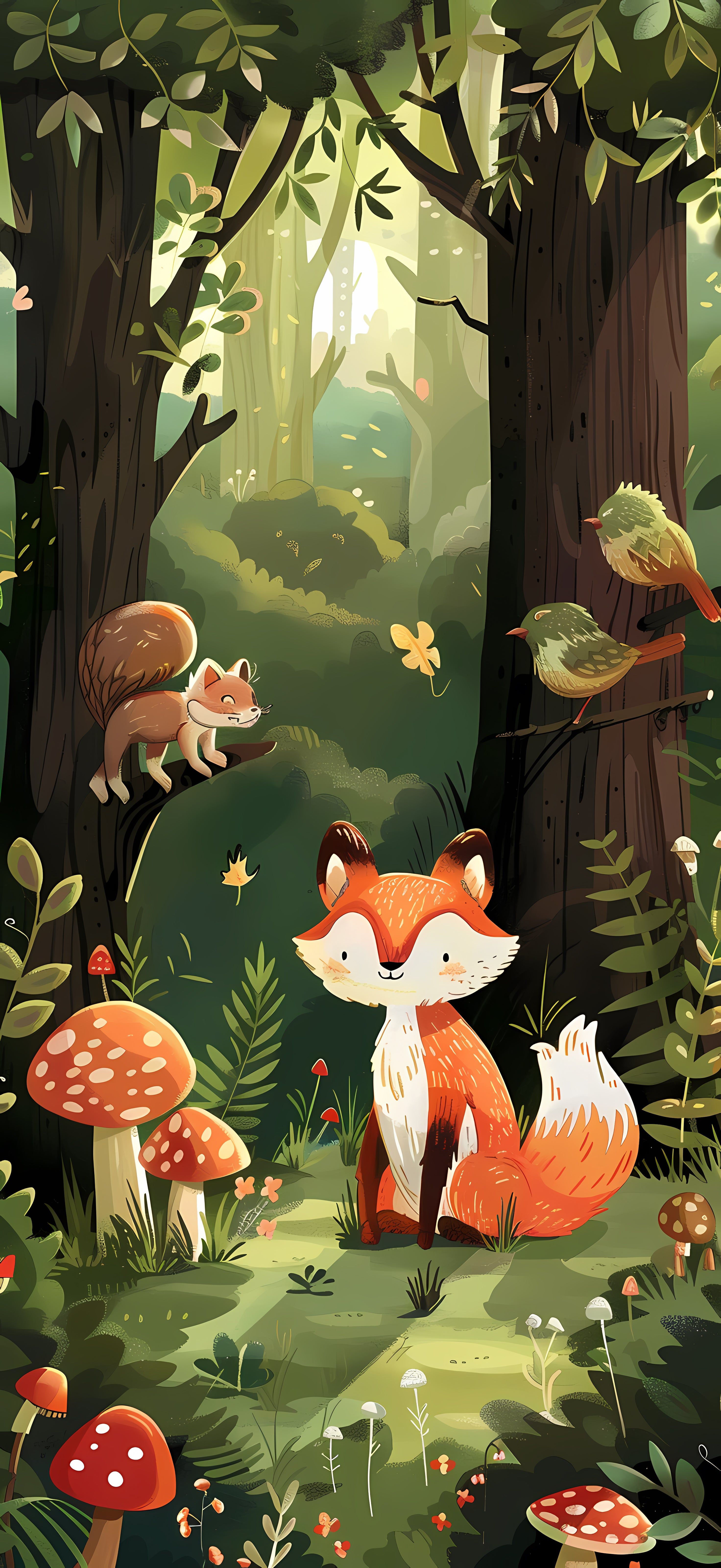 cute fox wallpapers 0089