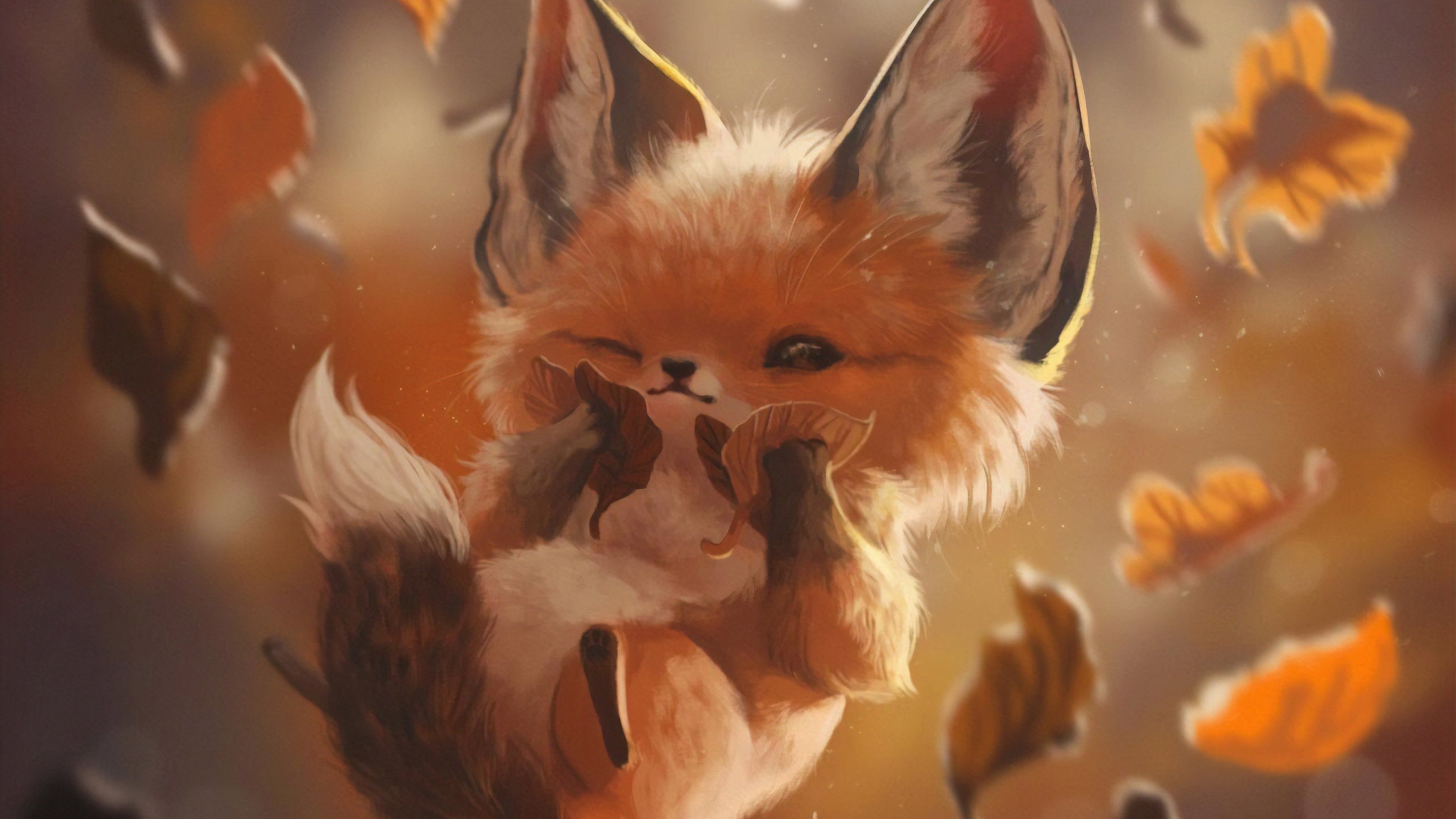 cute fox wallpapers 0094