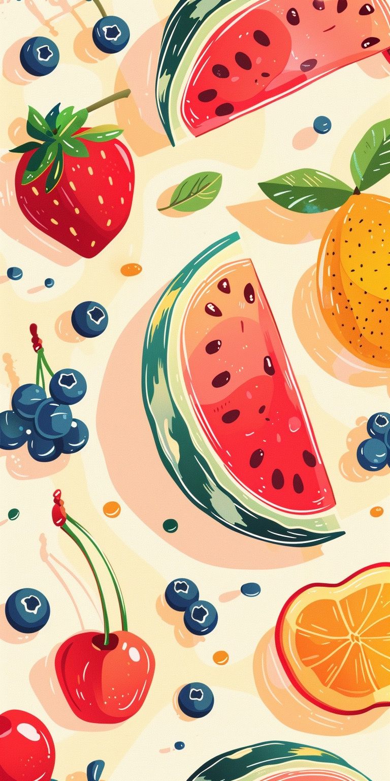 cute fruit wallpapers 0012