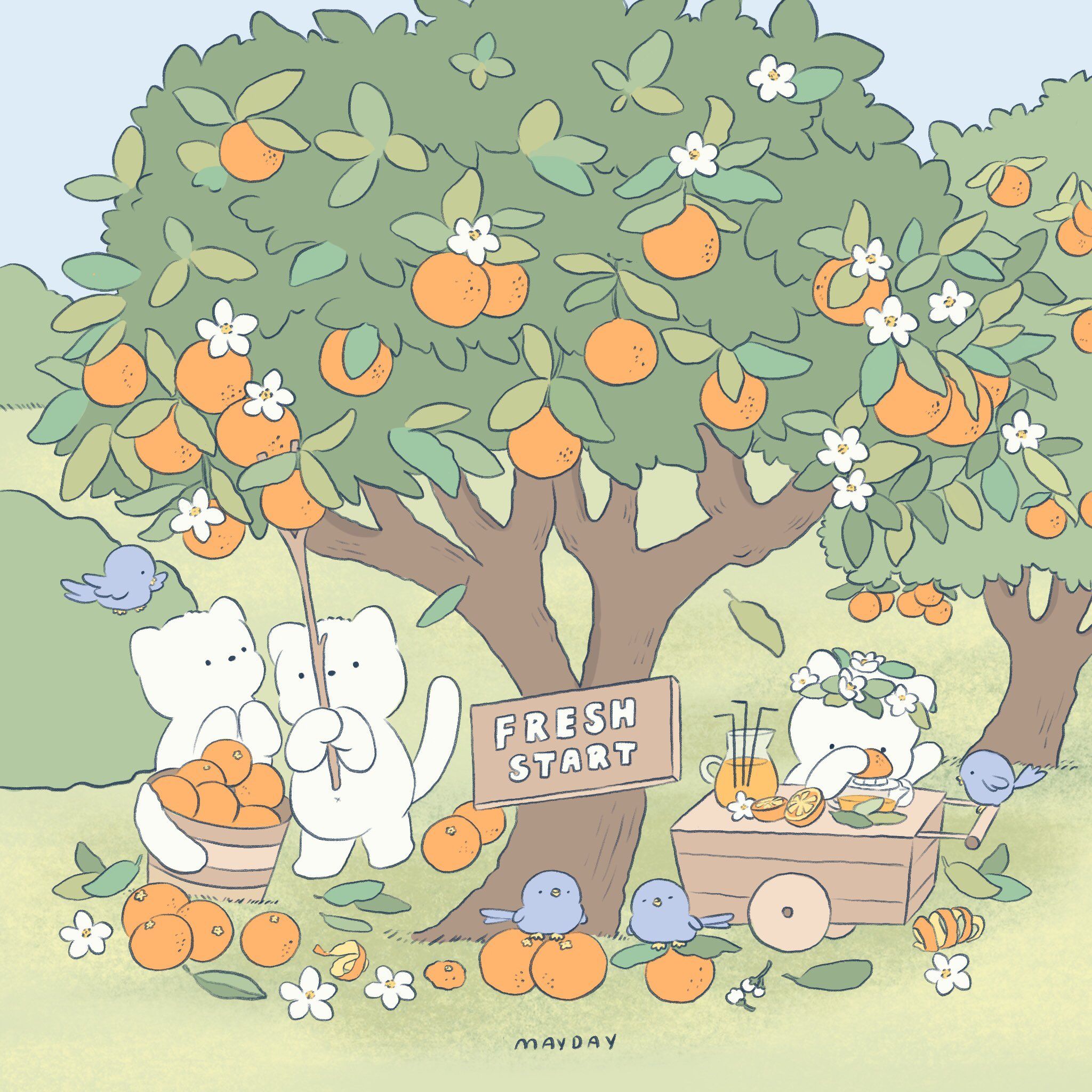 cute fruit wallpapers 0082