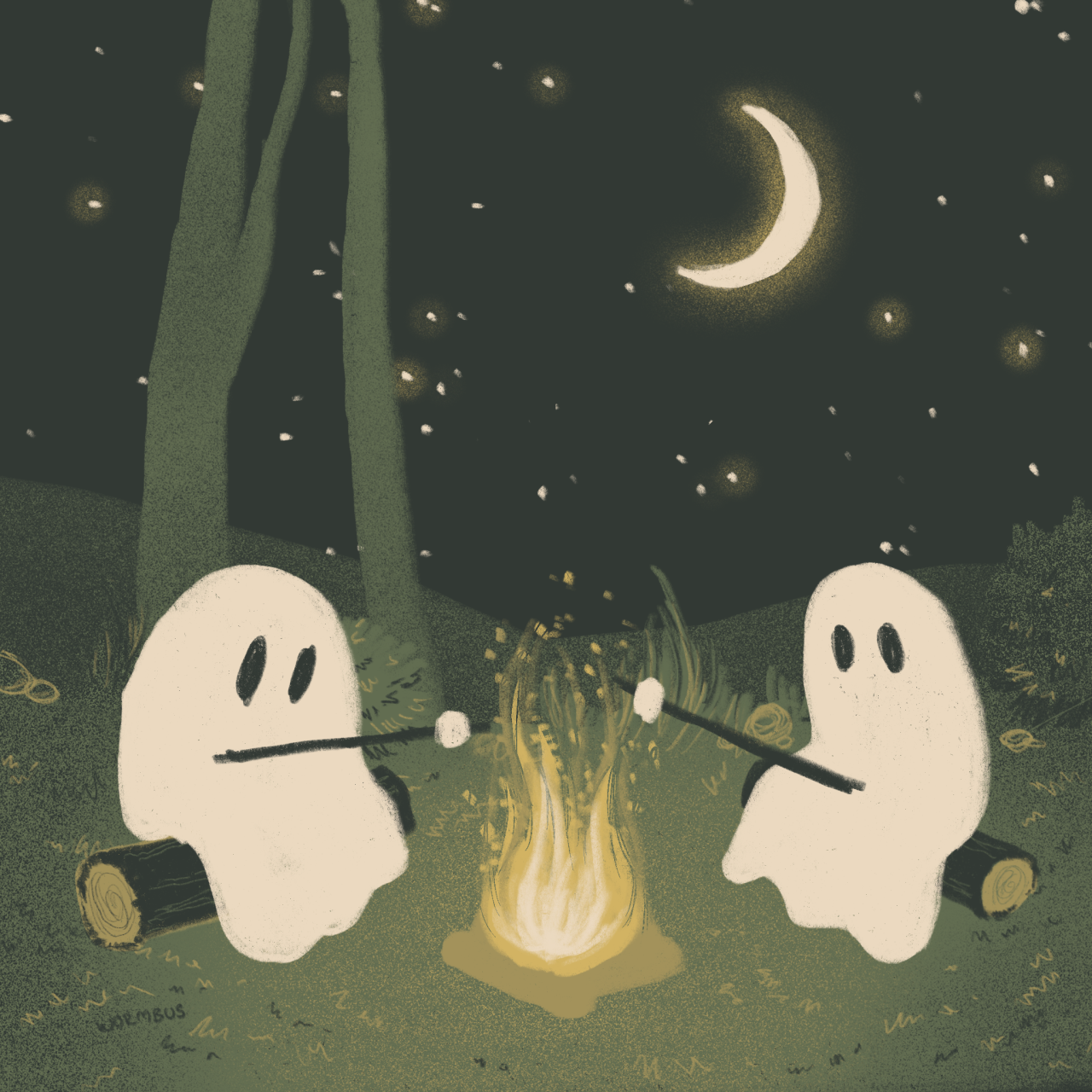 cute ghost wallpapers 0024