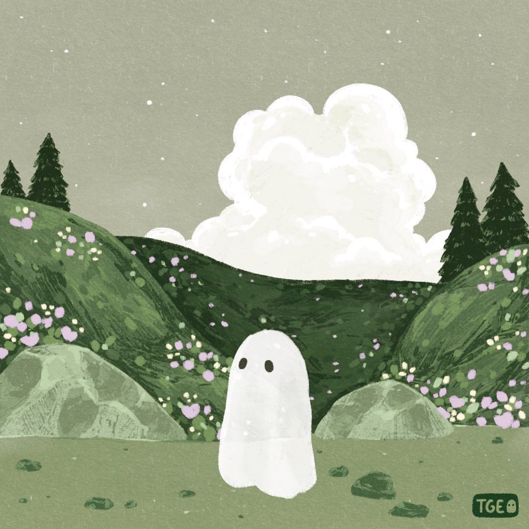 cute ghost wallpapers 0032