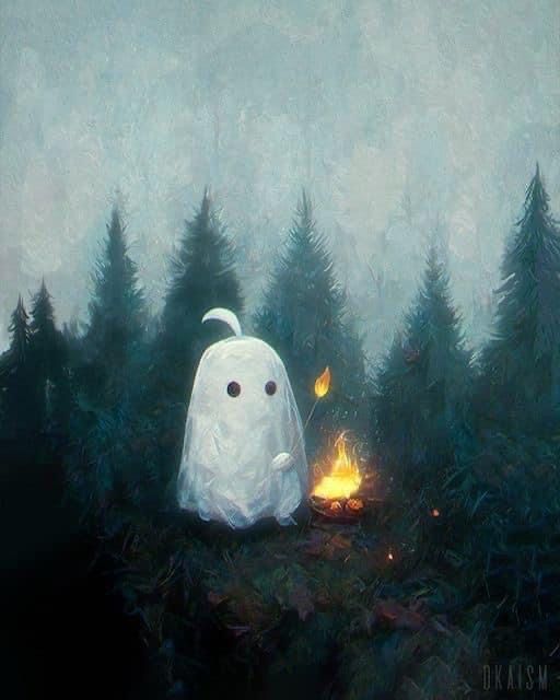 cute ghost wallpapers 0043