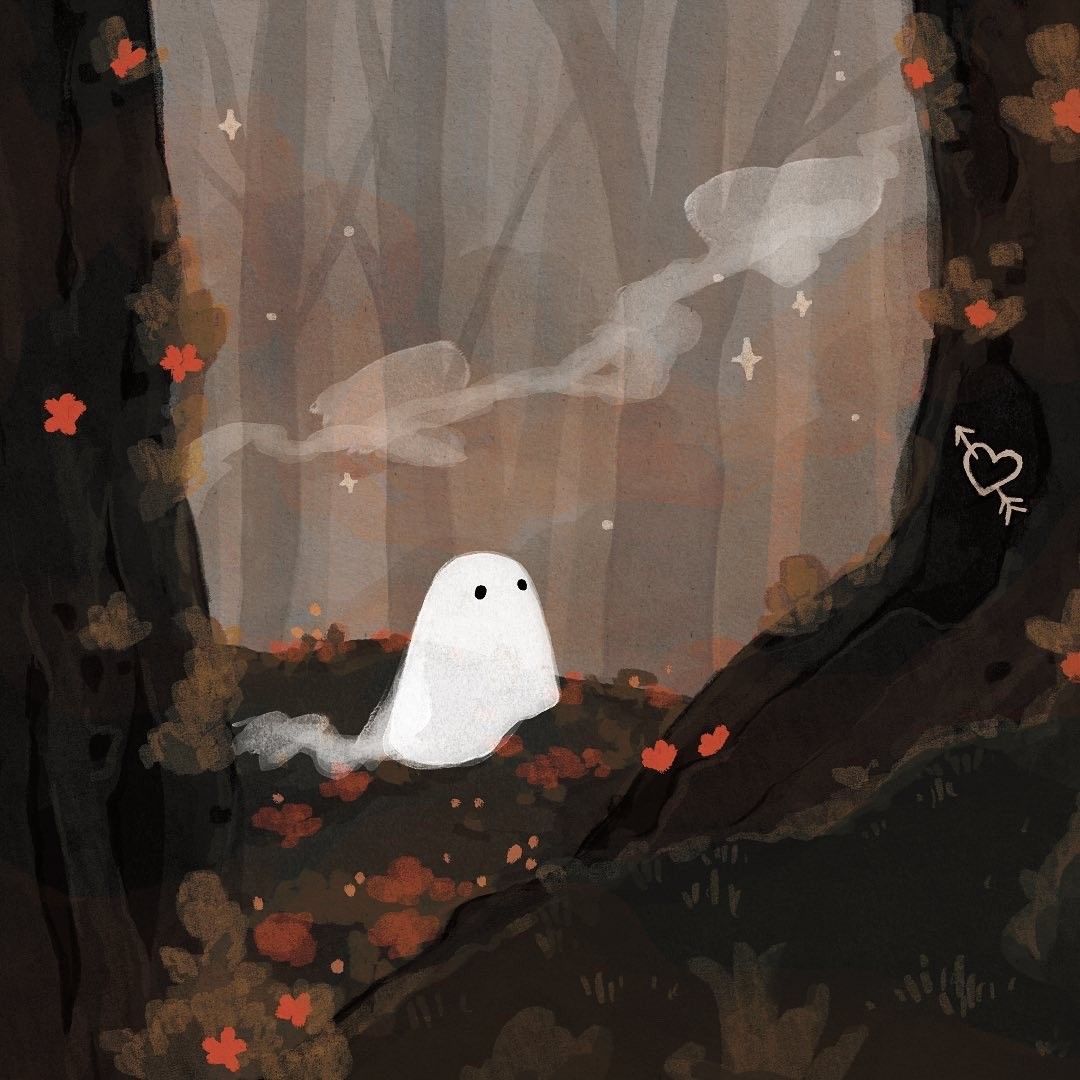 cute ghost wallpapers 0052