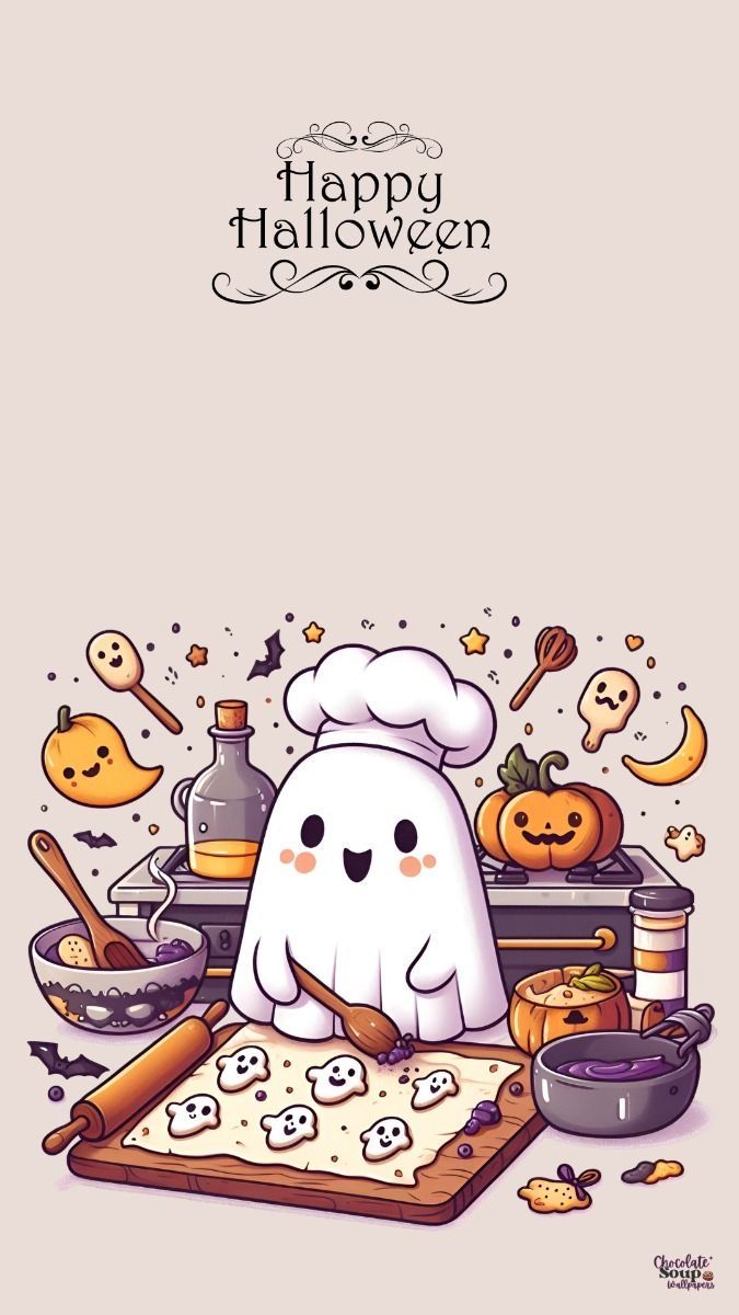 cute ghost wallpapers 0054