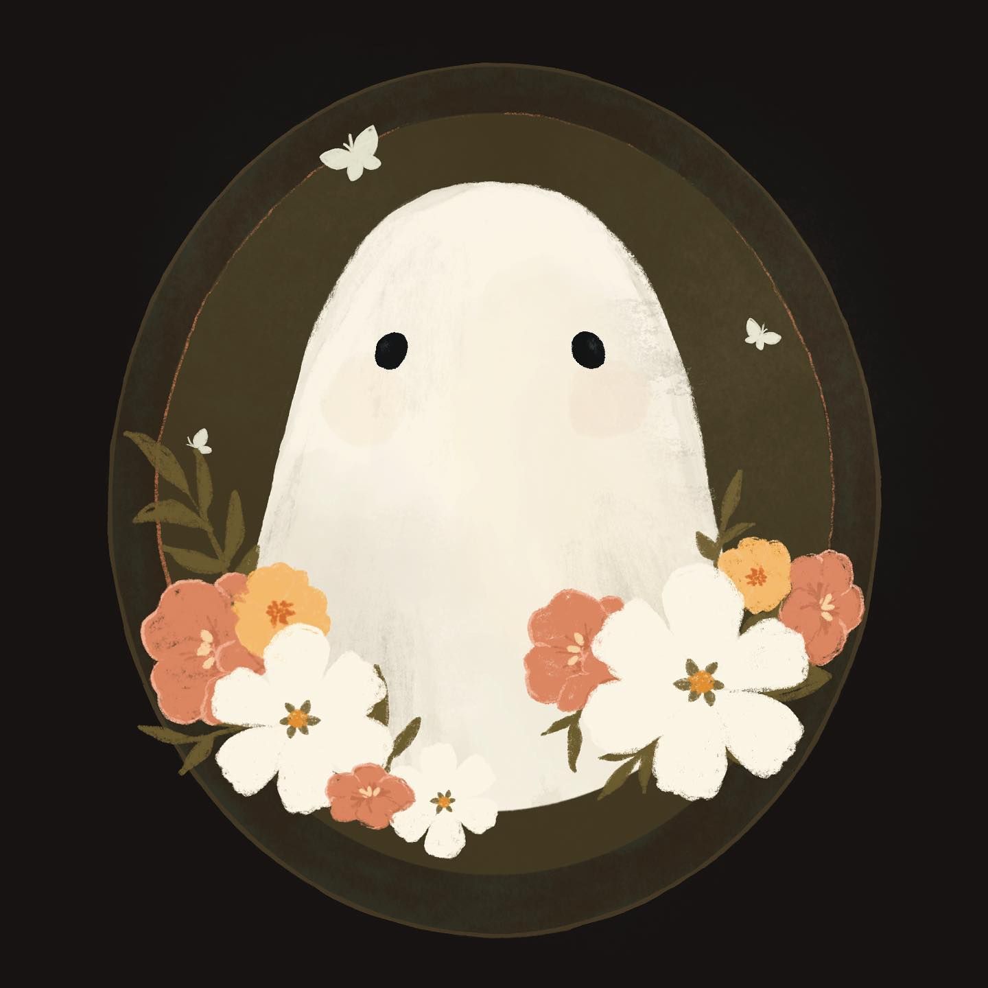 cute ghost wallpapers 0068