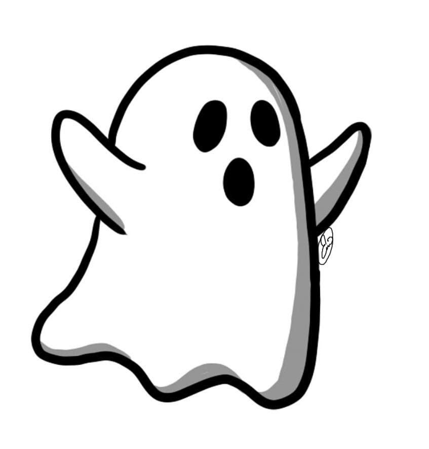 cute ghost wallpapers 0092