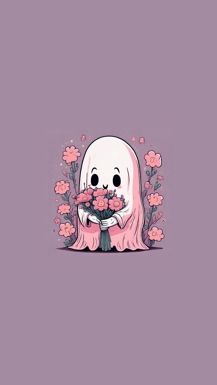 cute ghost wallpapers 0093