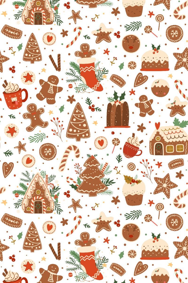 cute gingerbread man wallpapers