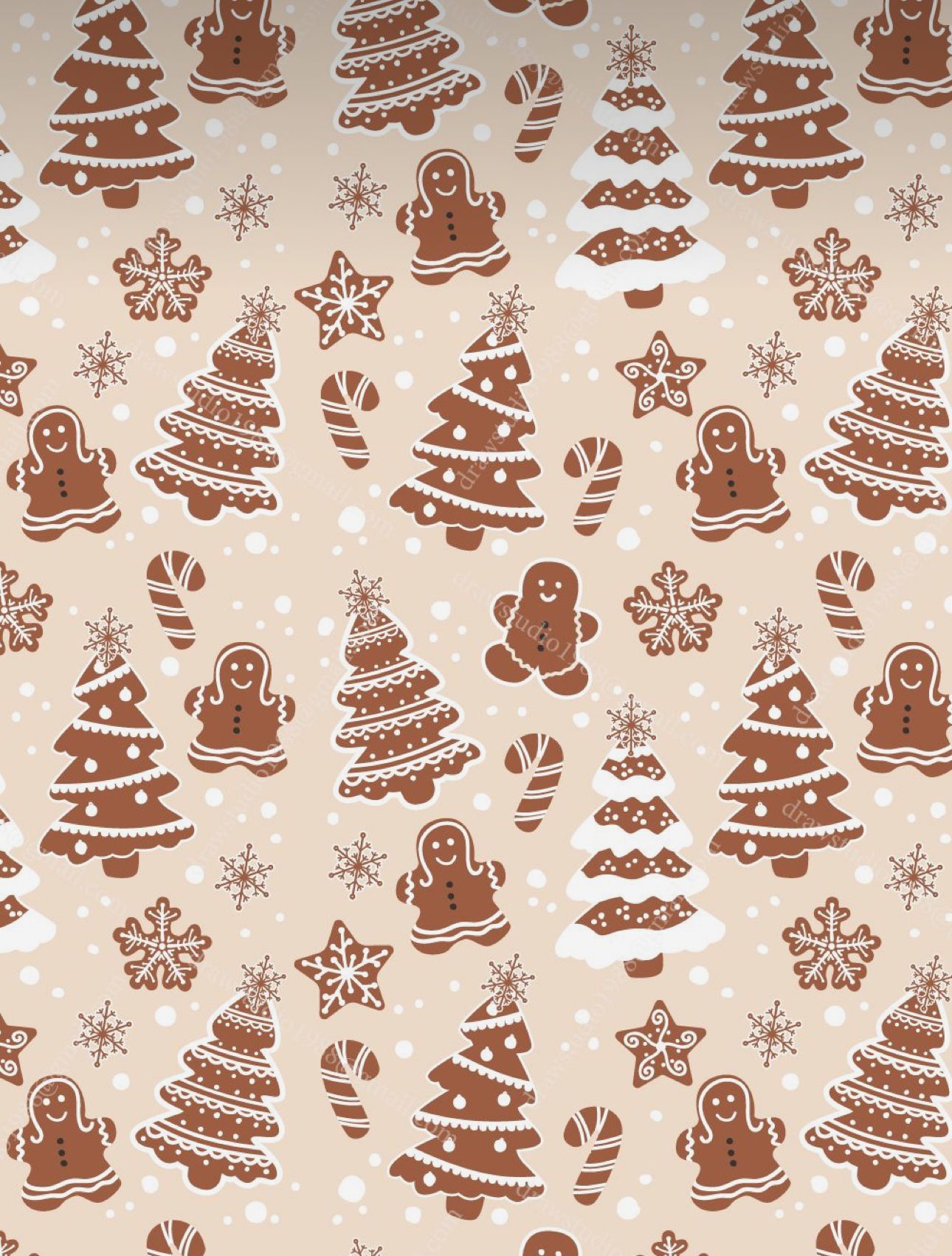 cute gingerbread wallpapers 0072