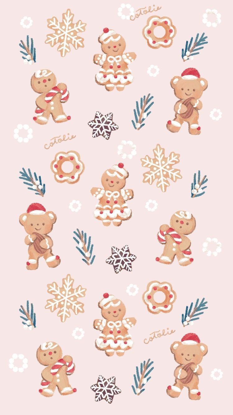 cute gingerbread wallpapers 0075