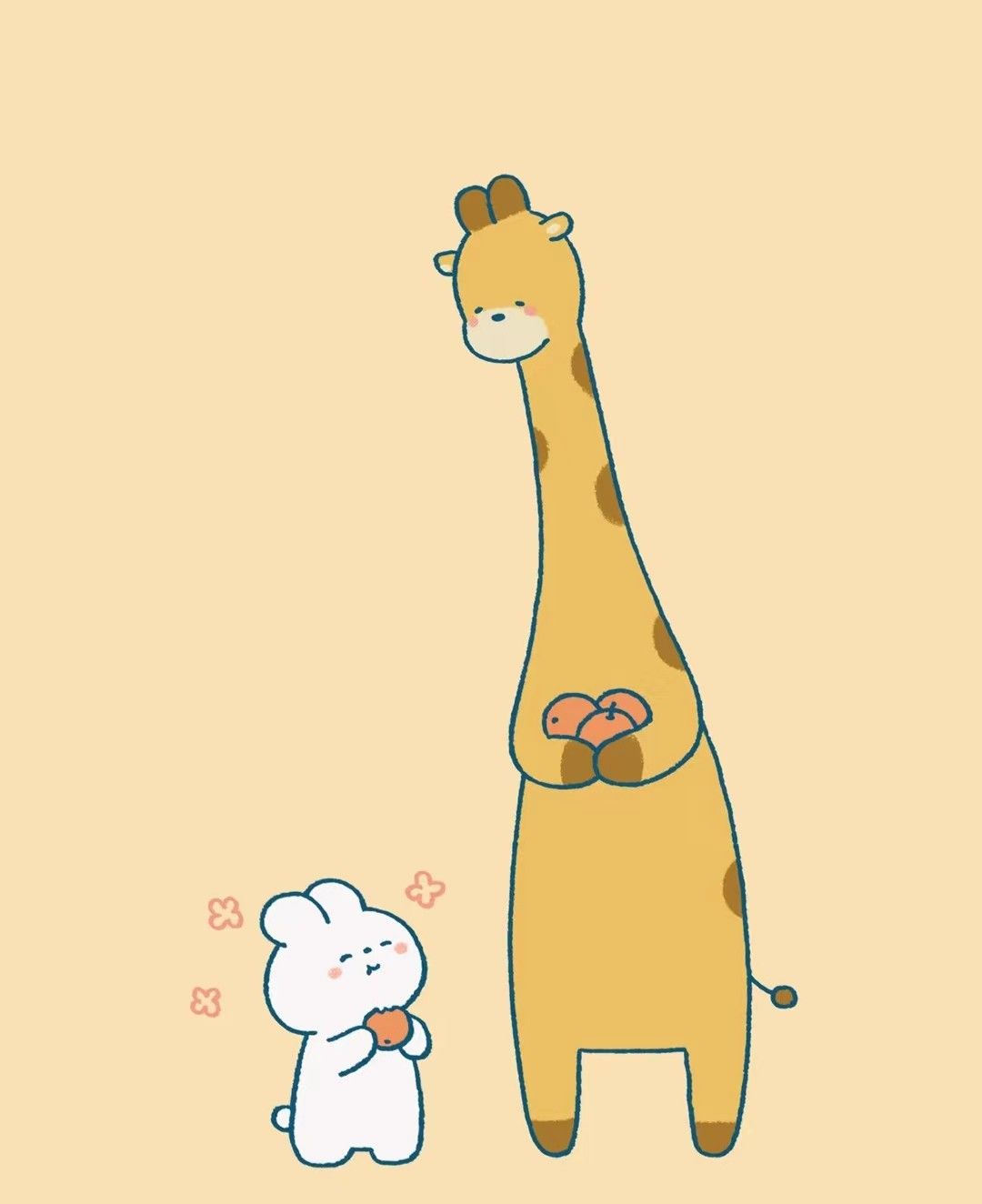 cute giraffe wallpapers 0009