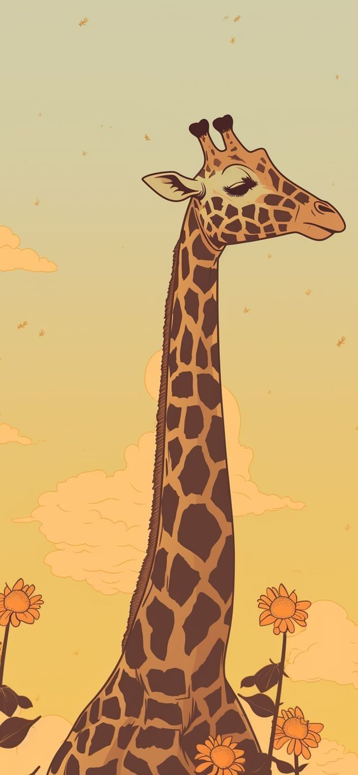 cute giraffe wallpapers 0013