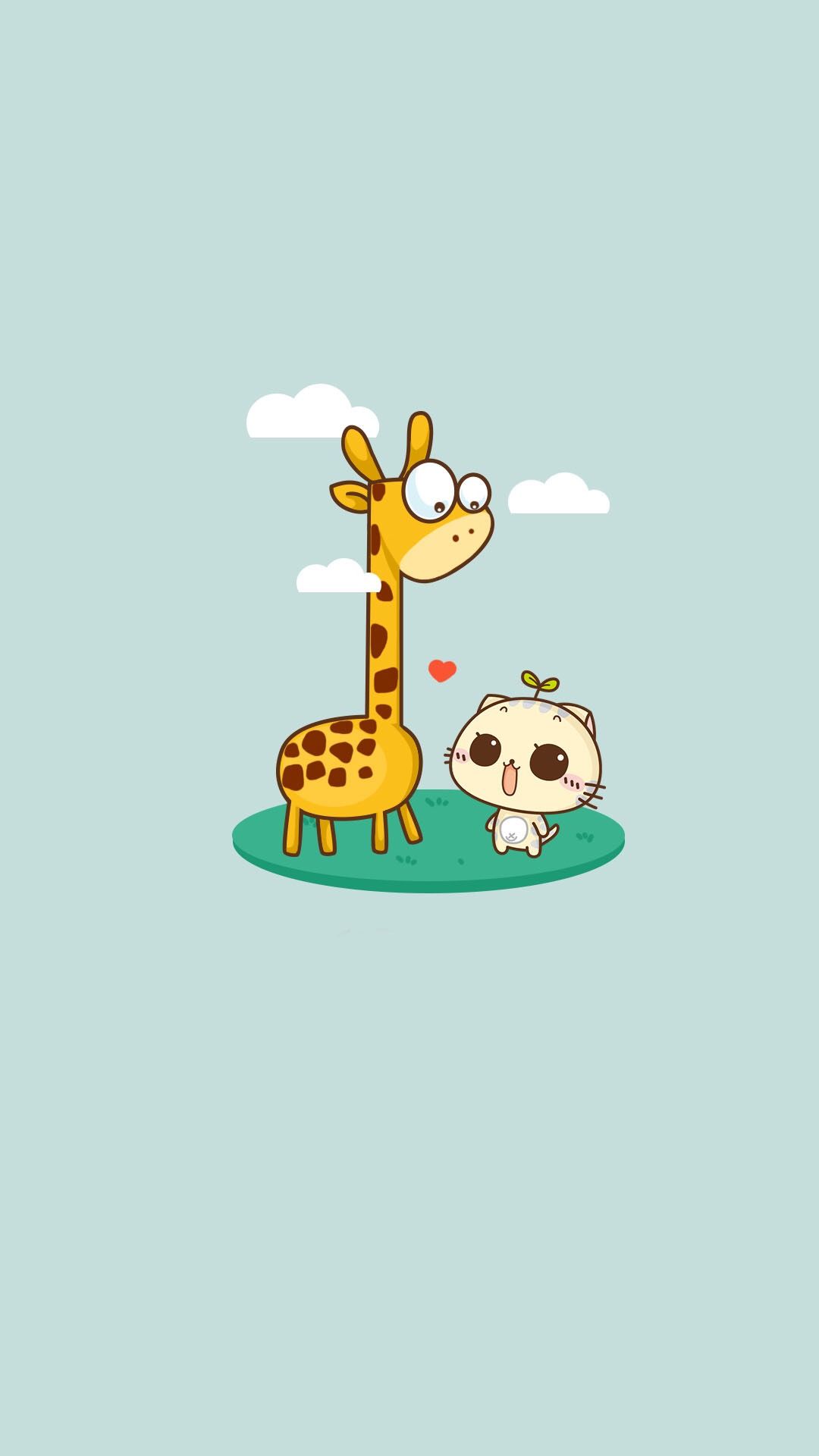 cute giraffe wallpapers 0073