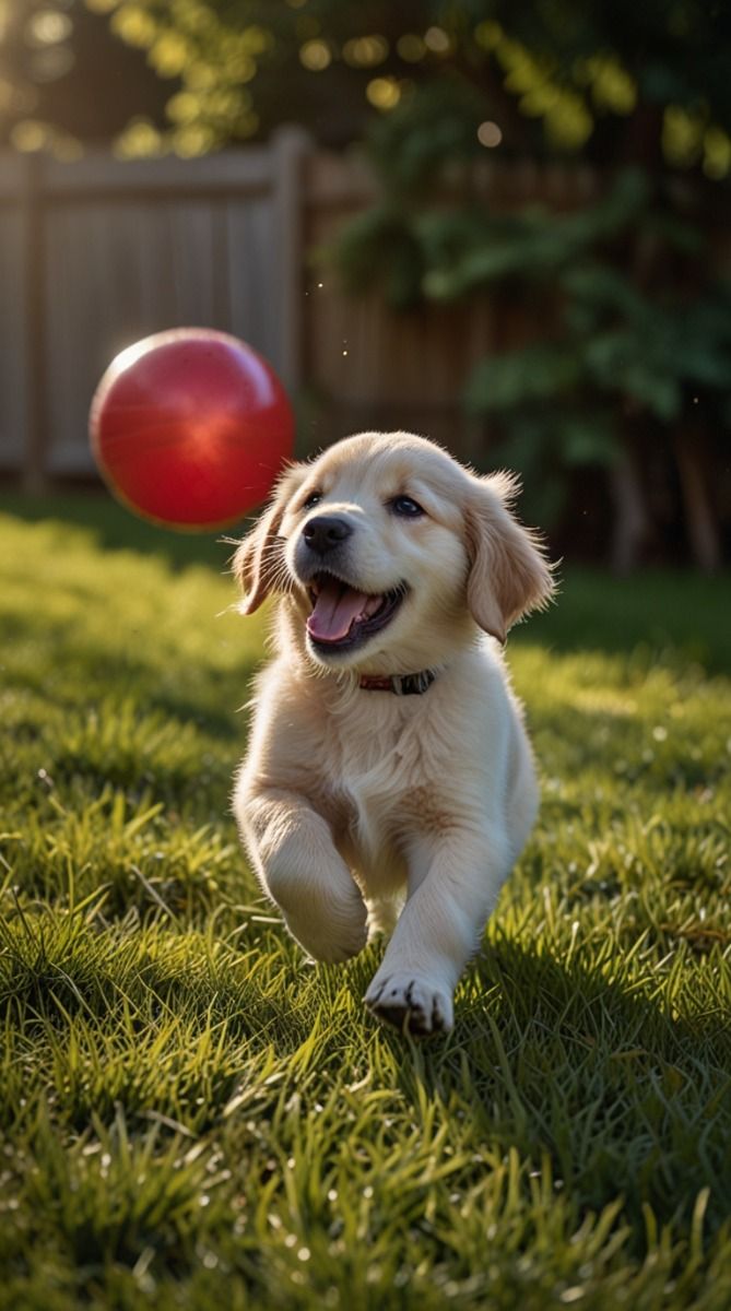 cute golden retriever wallpapers 0018