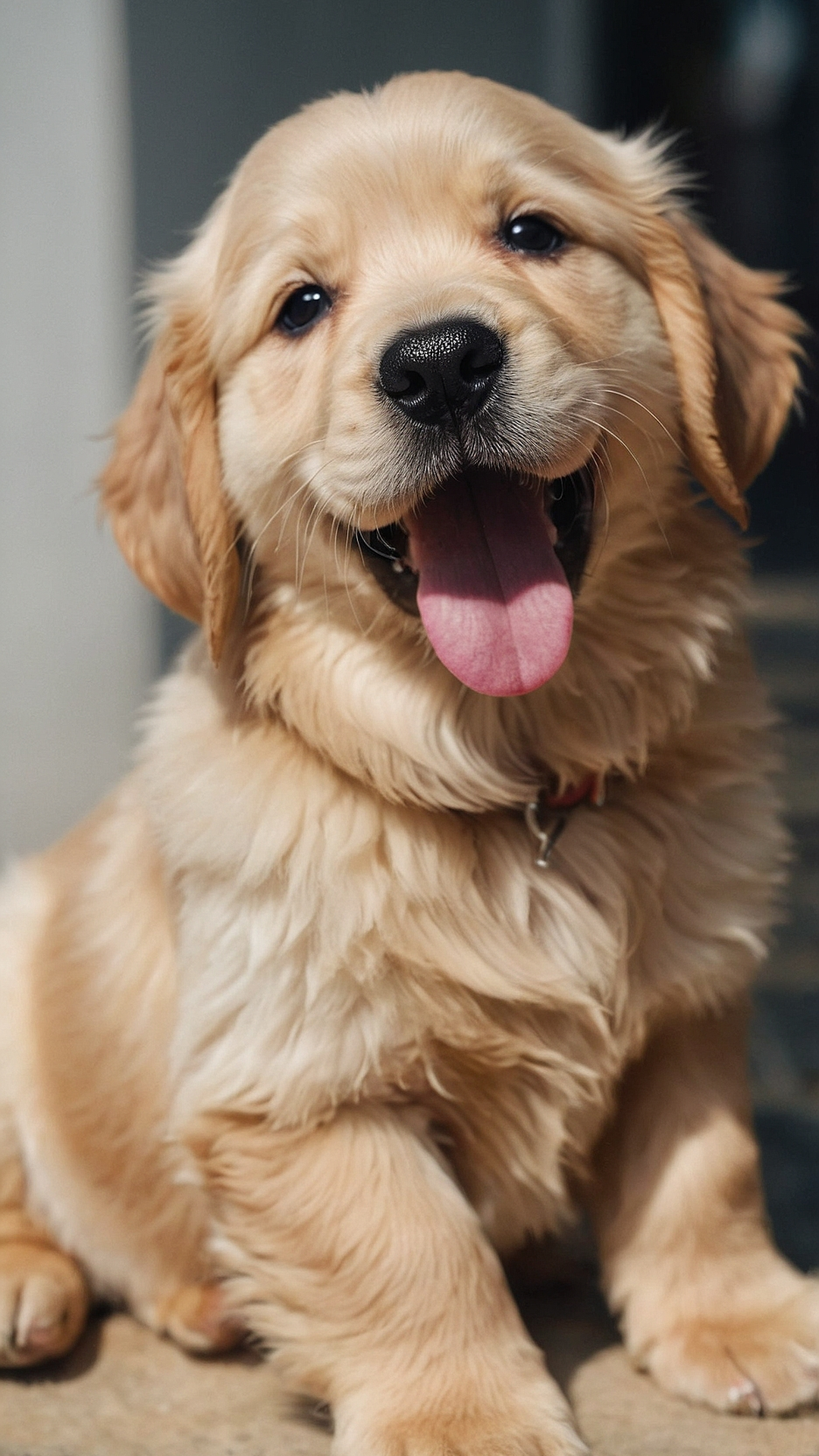 cute golden retriever wallpapers 0019