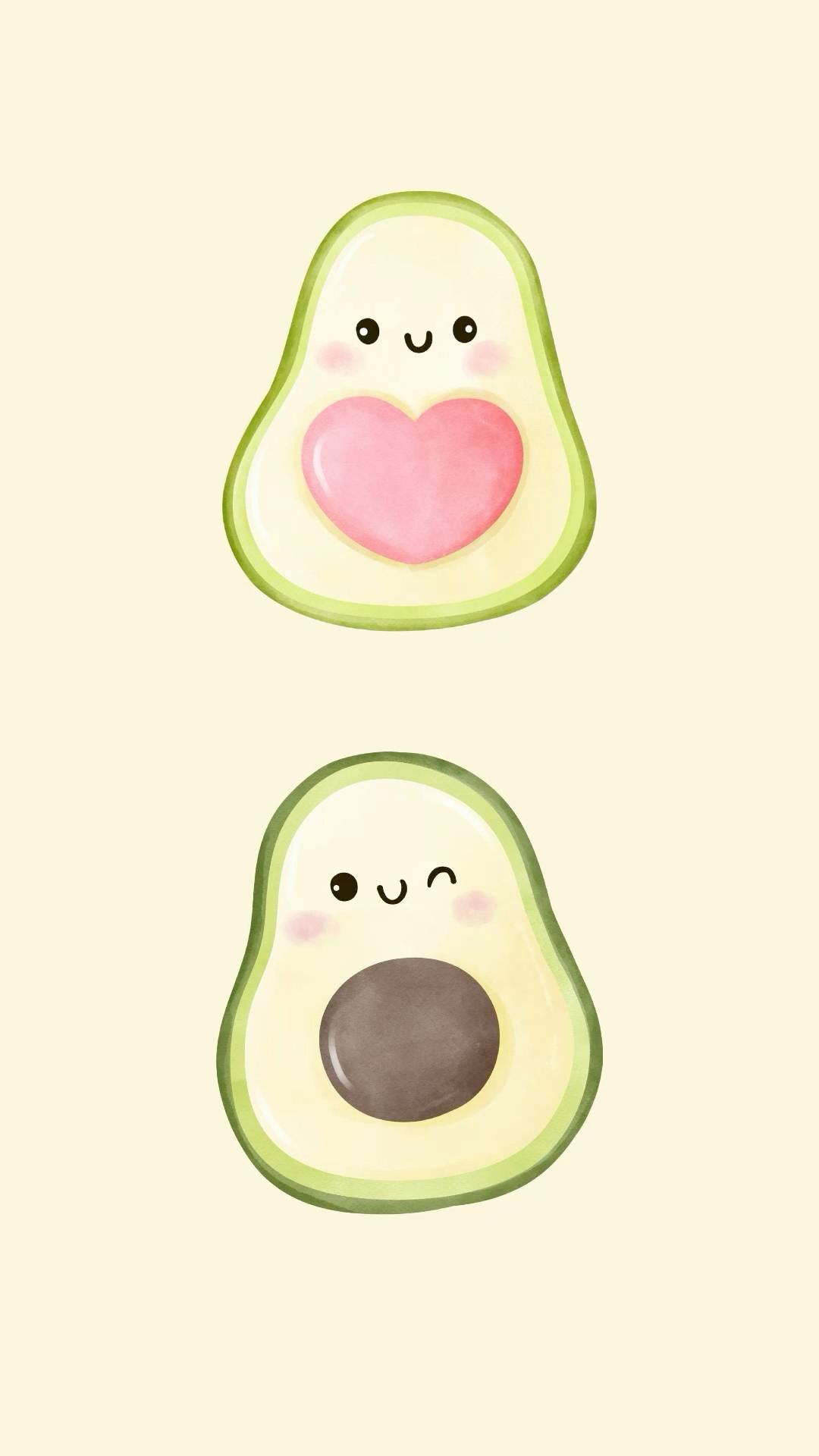 cute green avocado wallpapers