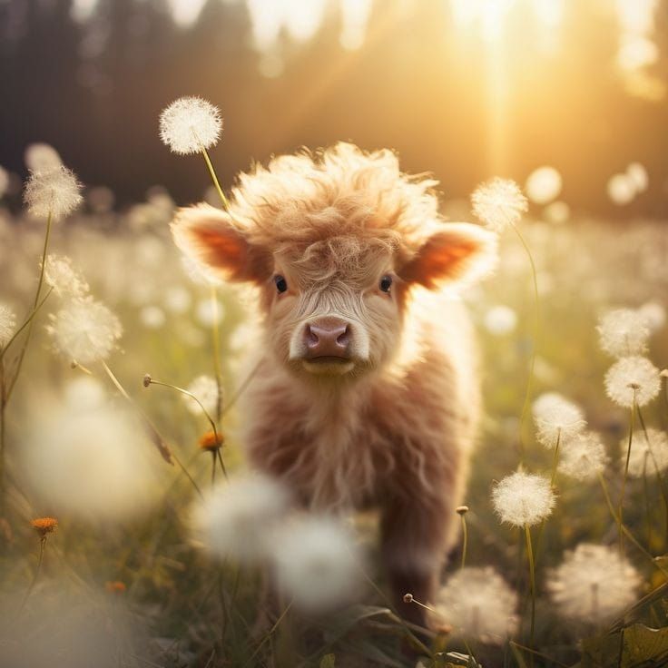 cute highland cow wallpapers 0064