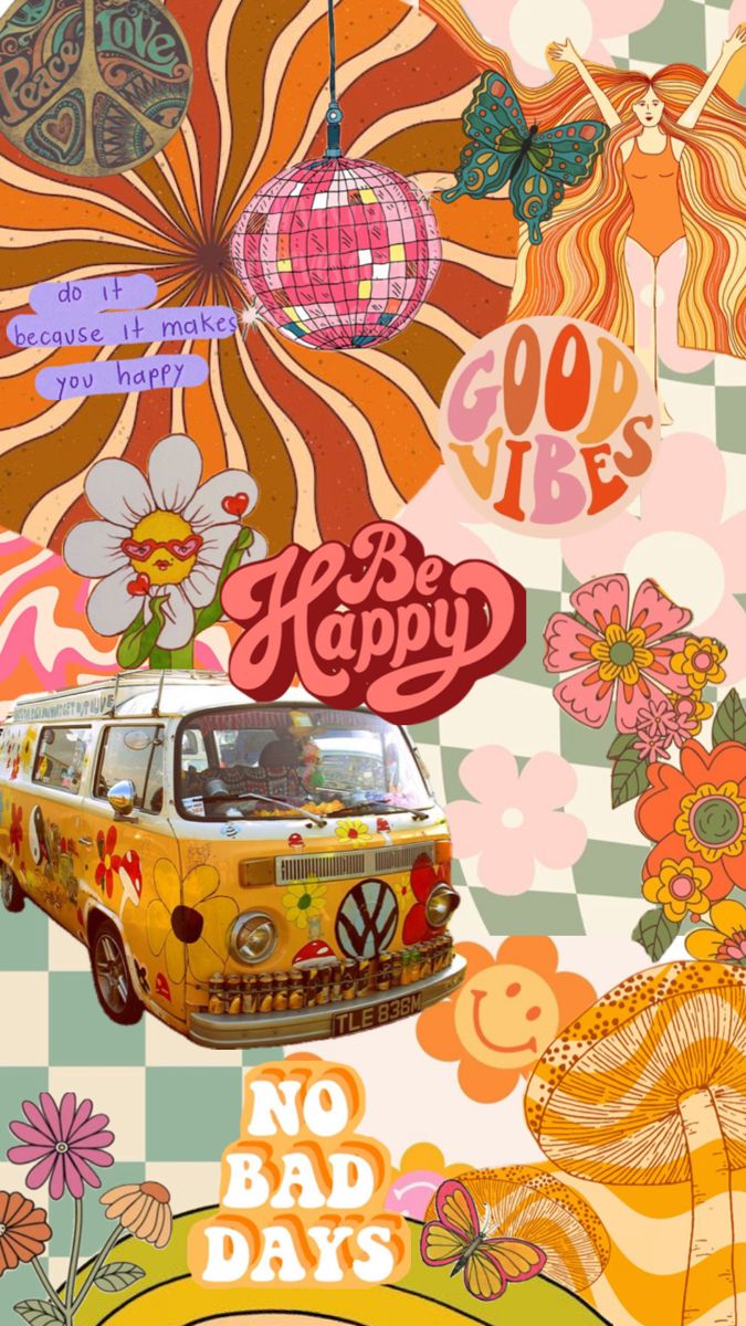 cute hippie wallpaper designs