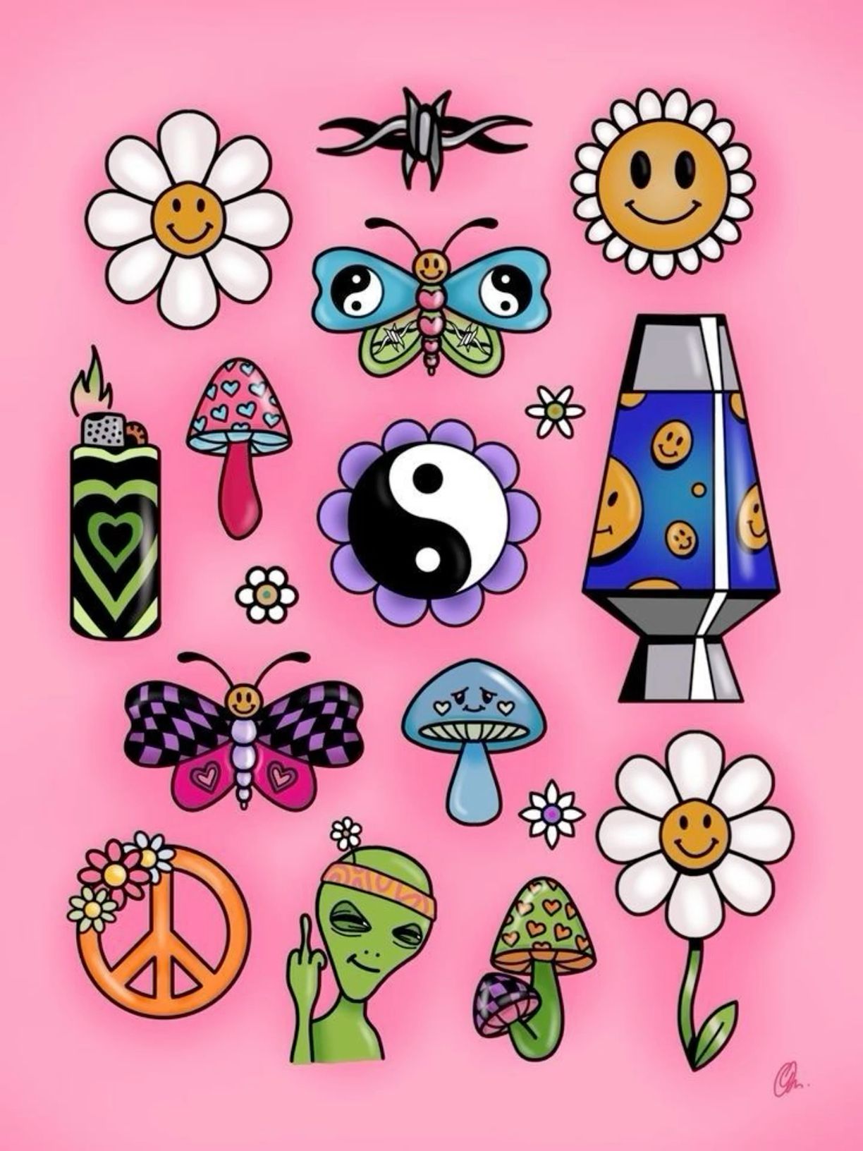 cute hippie wallpapers 0048