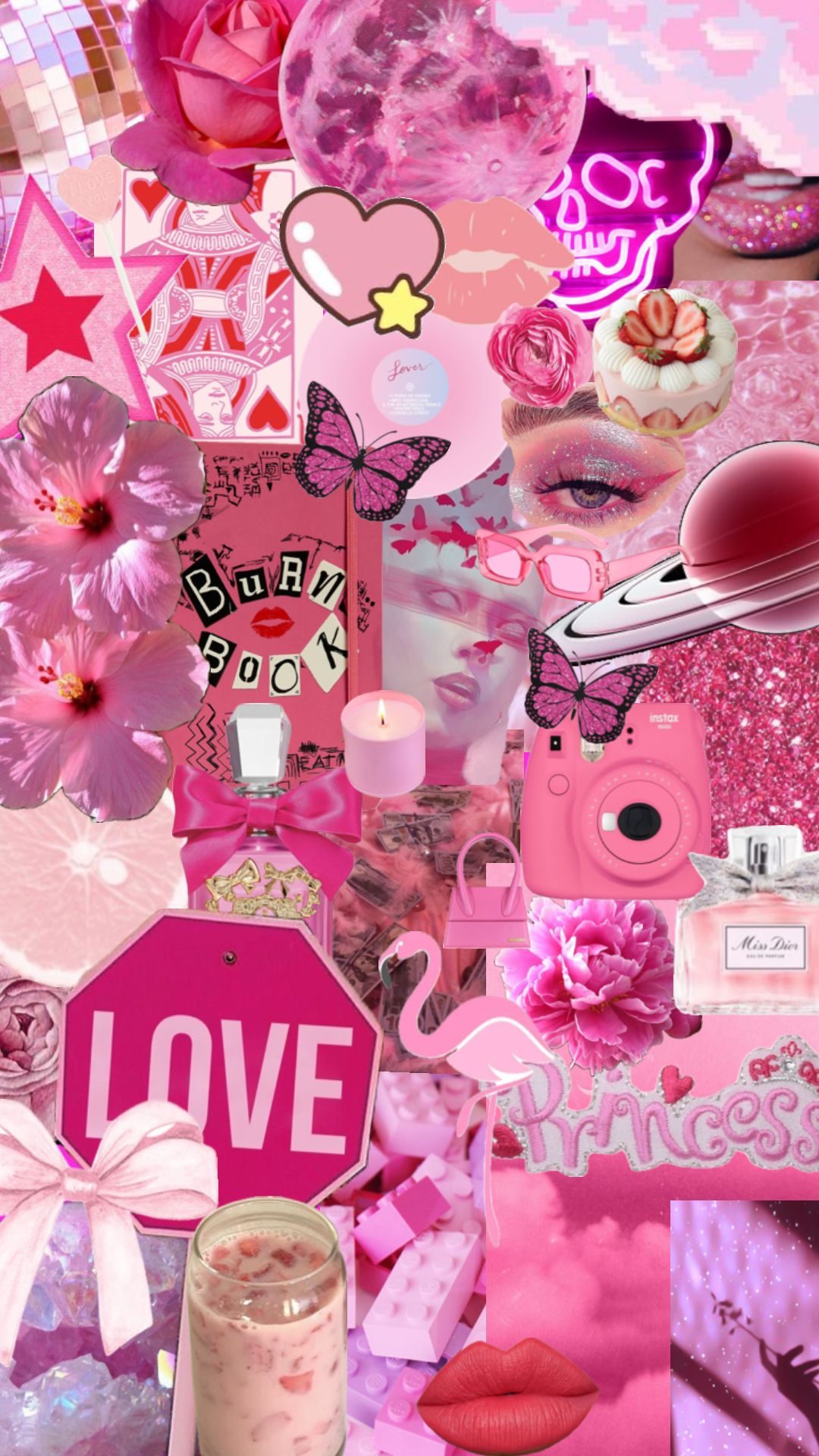 cute hot pink wallpapers 0014