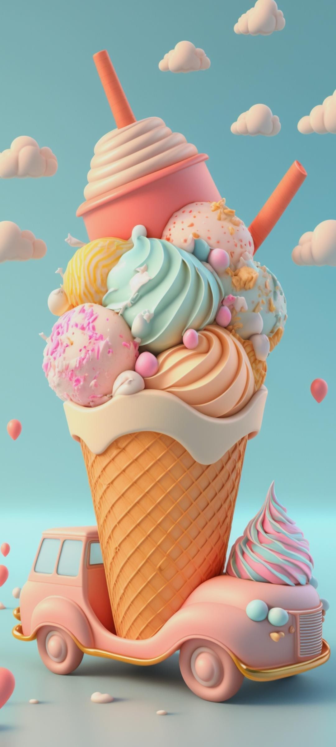 cute ice cream wallpapers 0019