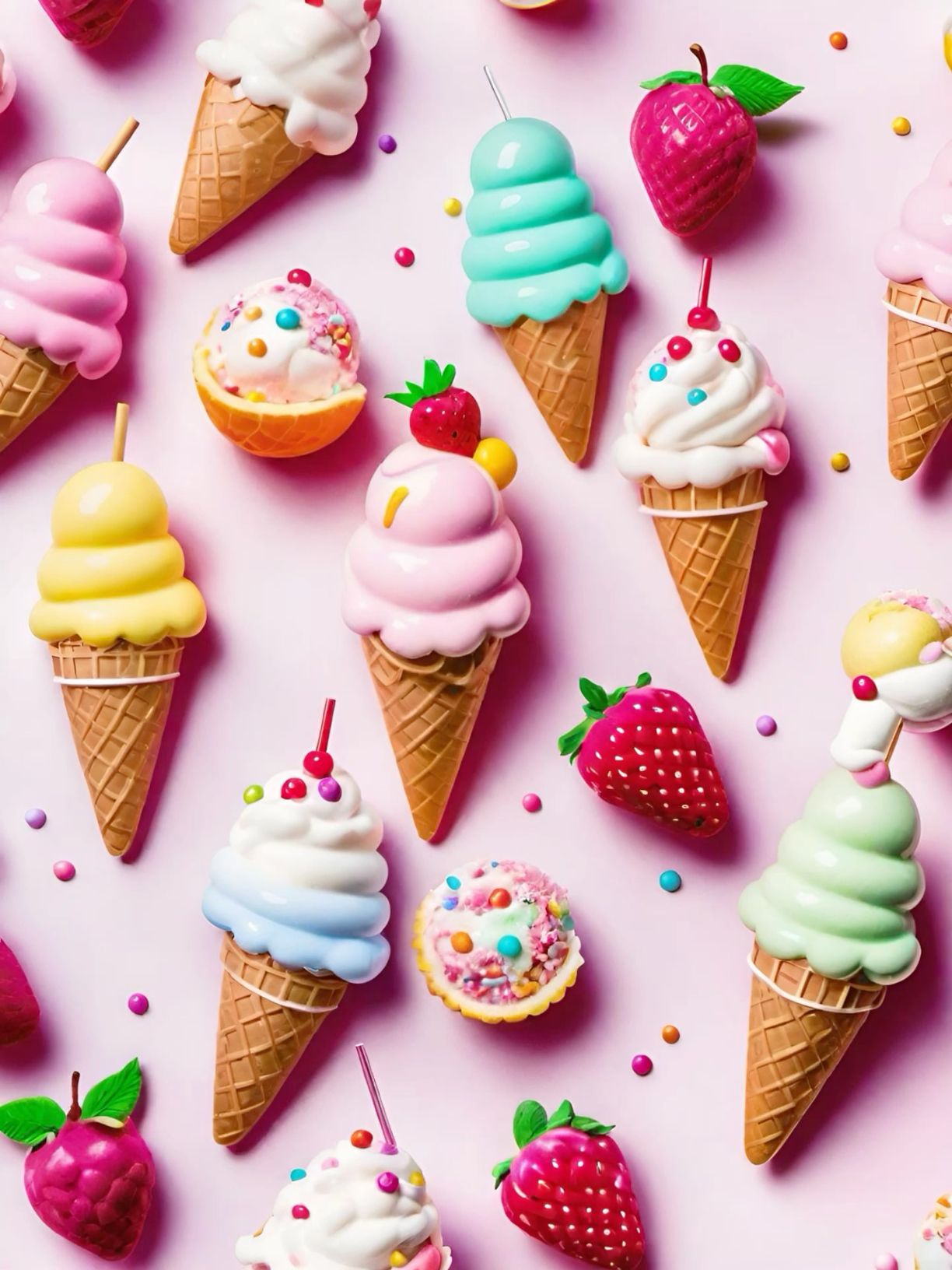 cute ice cream wallpapers 0073