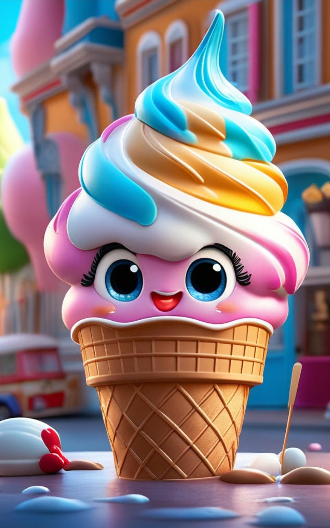 cute ice cream wallpapers 0091