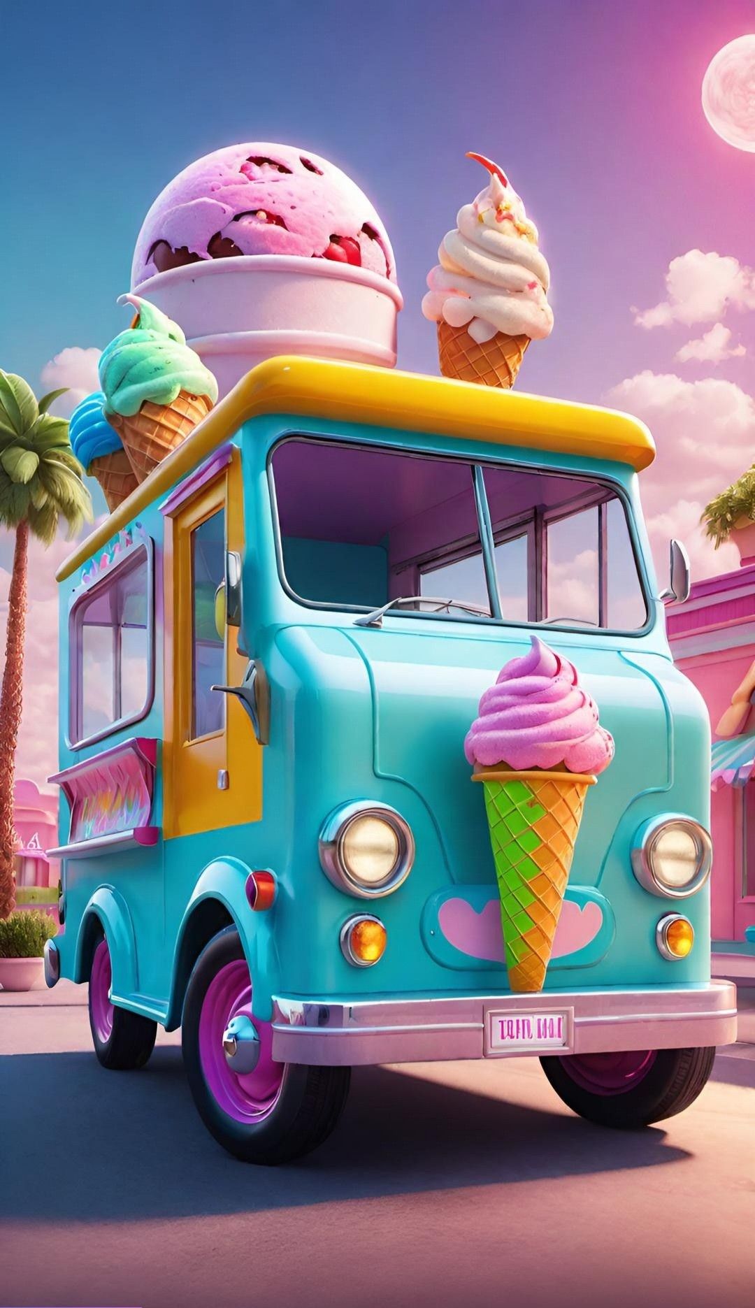 cute ice cream wallpapers 0096