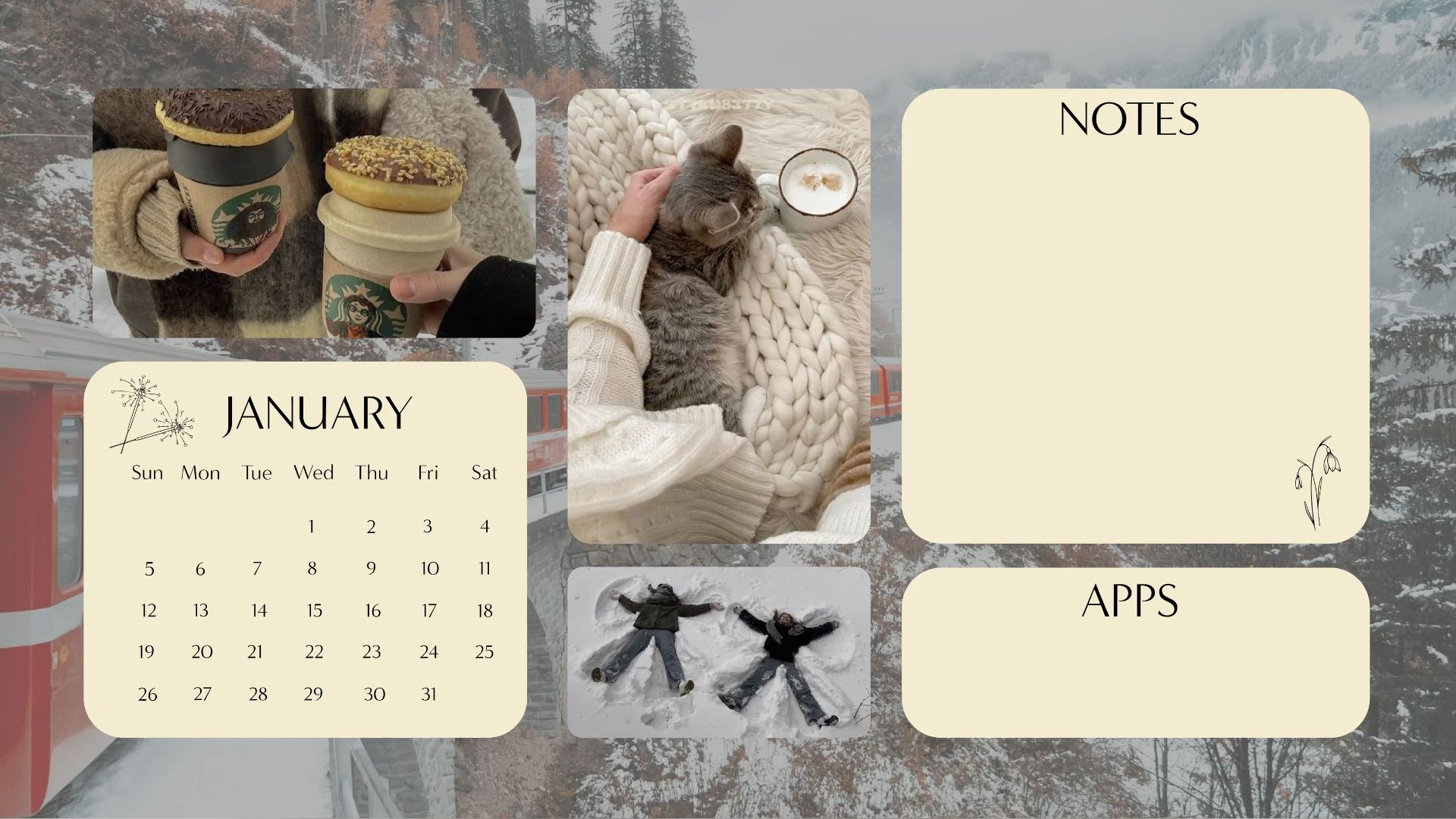 cute january wallpapers for phone