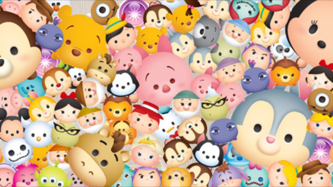 cute kawaii Tsum Tsum wallpapers 0021