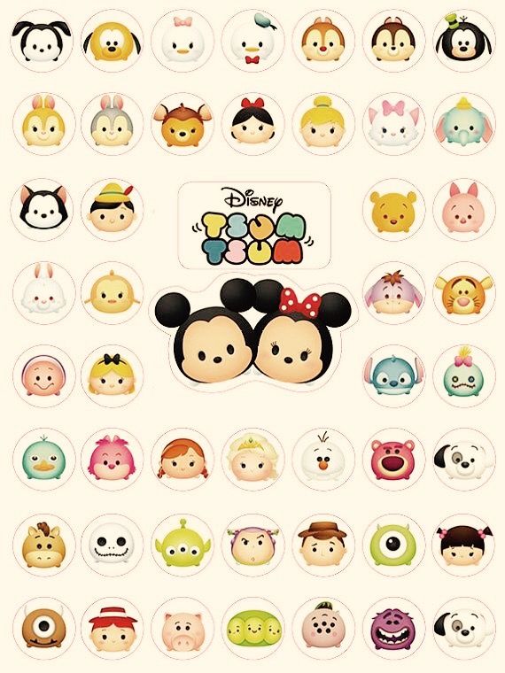 cute kawaii Tsum Tsum wallpapers 0045