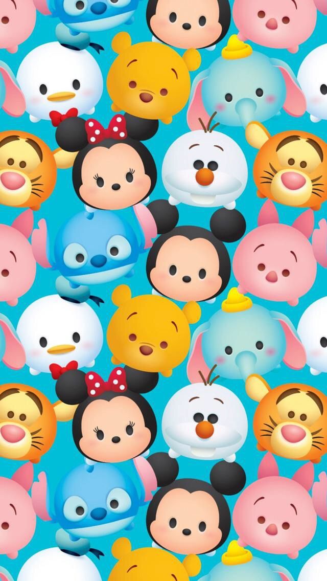 cute kawaii Tsum Tsum wallpapers 0059