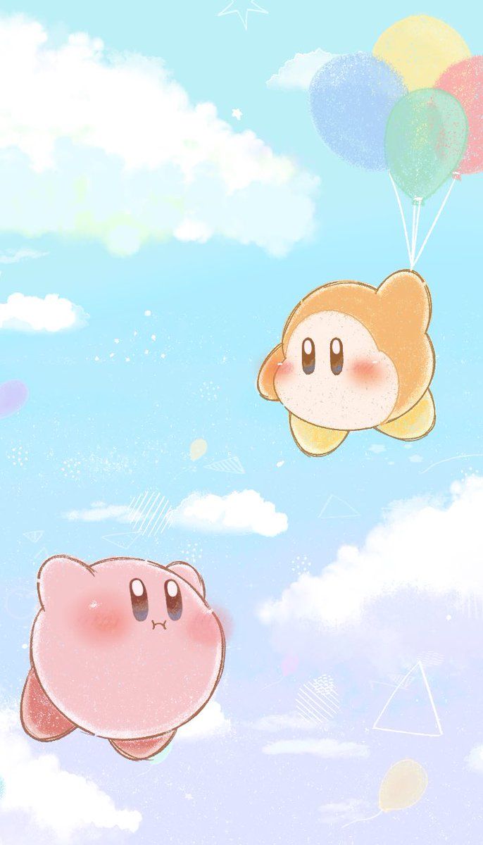 cute Kirby background images