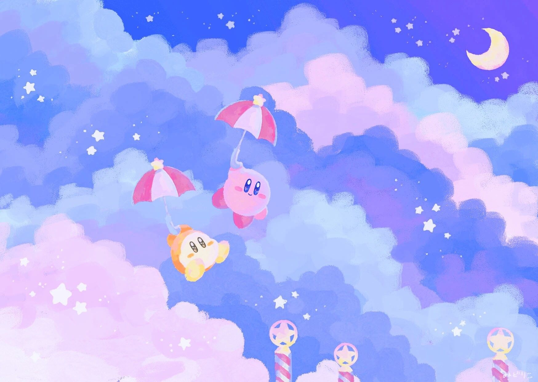 cute Kirby wallpaper 0035