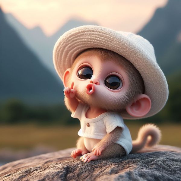 cute monkey wallpapers 0017