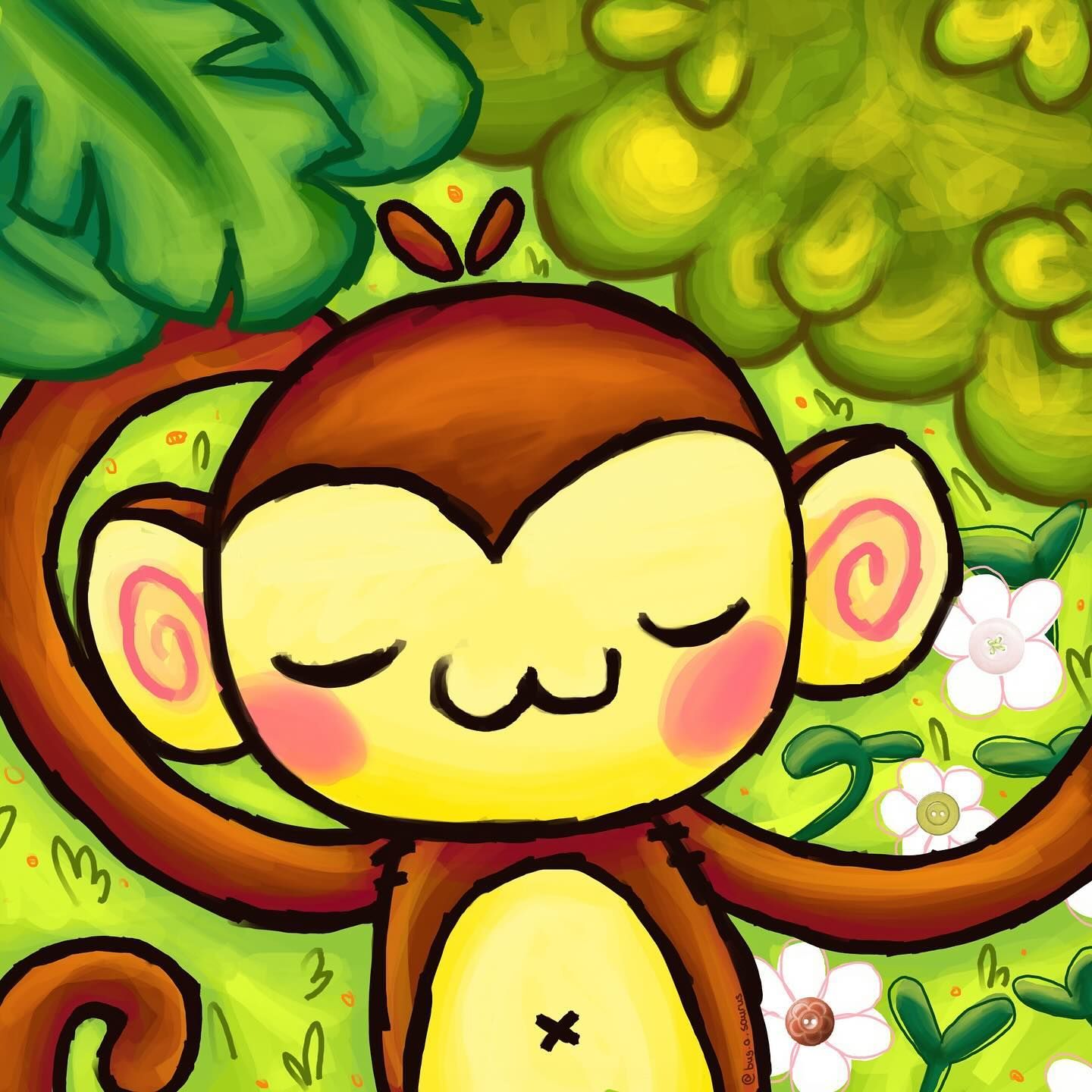 cute monkey wallpapers 0022