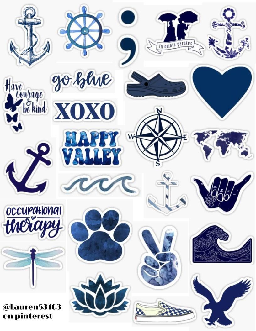 cute navy blue wallpapers 0098